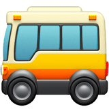 Bus emoji, Apple, iOS 18.4