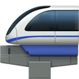 Monorail emoji, Apple, iOS 18.4