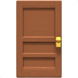 Door emoji, Apple, iOS 18.4