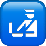 Customs emoji, Apple, iOS 18.4