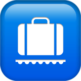 Baggage Claim emoji, Apple, iOS 18.4