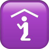 Place Of Worship emoji, Apple, iOS 18.4