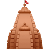 Hindu Temple emoji, Apple, iOS 18.4