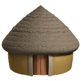 Hut emoji, Apple, iOS 18.4