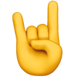 Sign of the Horns emoji, Apple, iOS 18.4