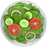 Green Salad emoji, Apple, iOS 18.4