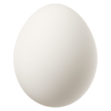 Egg emoji, Apple, iOS 18.4