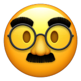 Disguised Face emoji, Apple, iOS 18.4