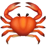 Crab emoji, Apple, iOS 18.4