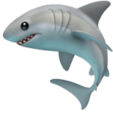 Shark emoji, Apple, iOS 18.4