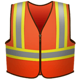 Safety Vest emoji, Apple, iOS 18.4