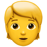 Person emoji, Apple, iOS 18.4