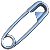 Safety Pin emoji, Apple, iOS 18.4