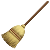 Broom emoji, Apple, iOS 18.4