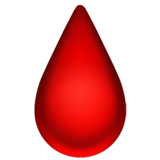 Drop Of Blood emoji, Apple, iOS 18.4