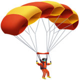 Parachute emoji, Apple, iOS 18.4