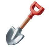 Shovel emoji, Apple, iOS 18.4
