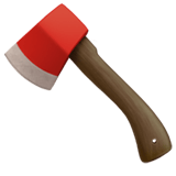 Axe emoji, Apple, iOS 18.4
