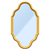 Mirror emoji, Apple, iOS 18.4