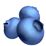 Blueberries emoji, Apple, iOS 18.4