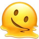 Melting Face emoji, Apple, iOS 18.4