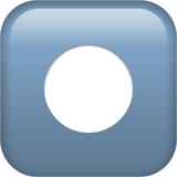 Record Button emoji, Apple, iOS 18.4
