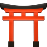 Shinto Shrine emoji, Apple, iOS 18.4