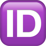 Id Button emoji, Apple, iOS 26