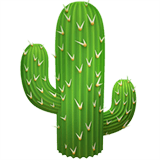 Cactus emoji, Apple, iOS 26