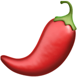 Hot Pepper emoji, Apple, iOS 26