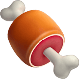 Meat on Bone emoji, Apple, iOS 26