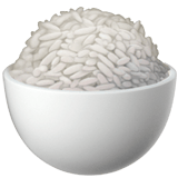 Cooked Rice emoji, Apple, iOS 26
