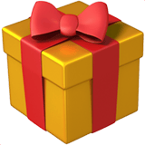 Wrapped Gift emoji, Apple, iOS 26