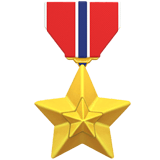 Military Medal emoji, Apple, iOS 26