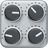 Control Knobs emoji, Apple, iOS 26