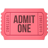 Admission Tickets emoji, Apple, iOS 26