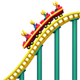 Roller Coaster emoji, Apple, iOS 26