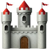 Castle emoji, Apple, iOS 26