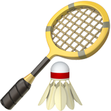Badminton emoji, Apple, iOS 26