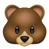 Bear emoji, Apple, iOS 26