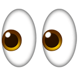 Eyes emoji, Apple, iOS 26
