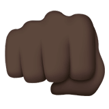 Oncoming Fist emoji, Apple, iOS 26