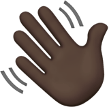 Waving Hand emoji, Apple, iOS 26