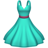 Dress emoji, Apple, iOS 26