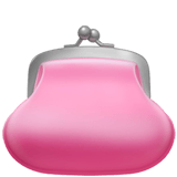 Purse emoji, Apple, iOS 26