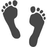 Footprints emoji, Apple, iOS 26