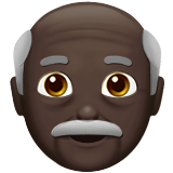 Old Man emoji, Apple, iOS 26