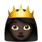 Princess emoji, Apple, iOS 26