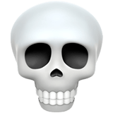 Skull emoji, Apple, iOS 26