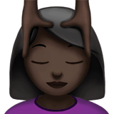 Person Getting Massage emoji, Apple, iOS 26